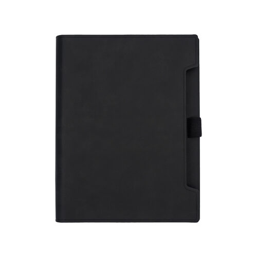 Organizer Agenda, czarny z nadrukiem logo - zdjęcie produktu