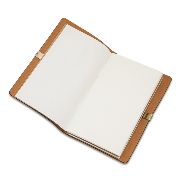 Notes w stylu retro Viaje, czarny z nadrukiem logo a