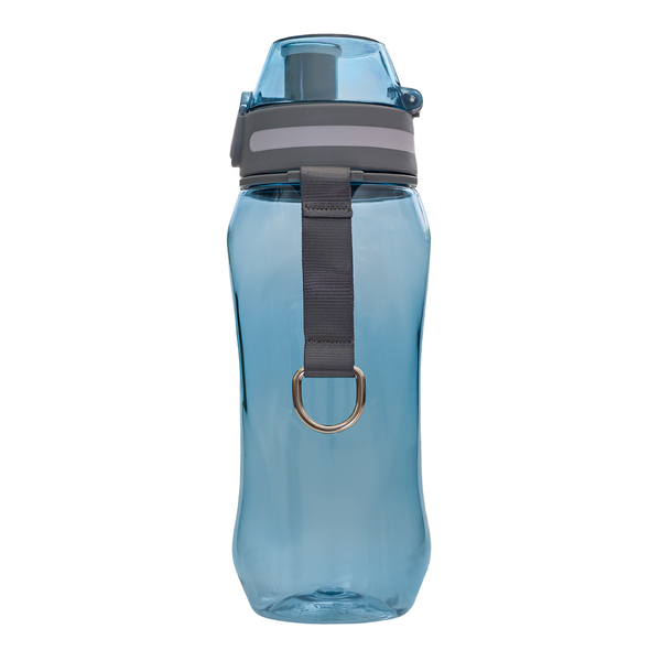 Bidon Primo 660 ml, niebieski z nadrukiem logo b