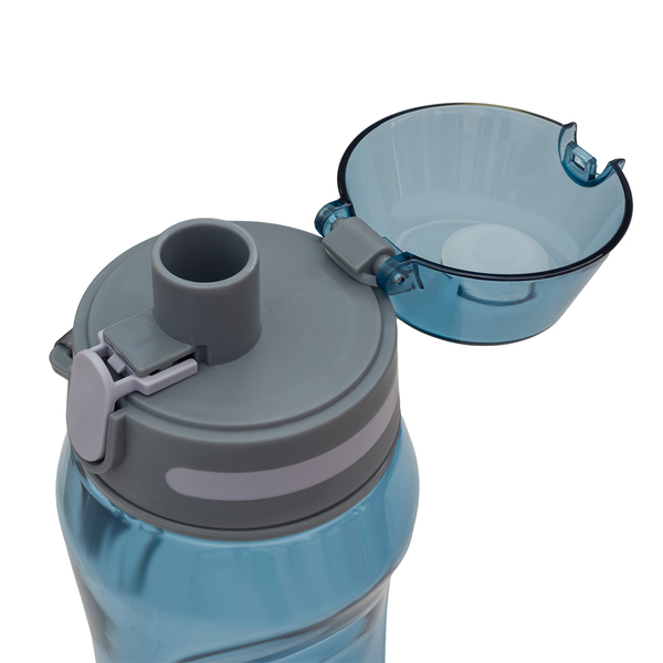 Bidon Primo 660 ml, niebieski z nadrukiem logo c