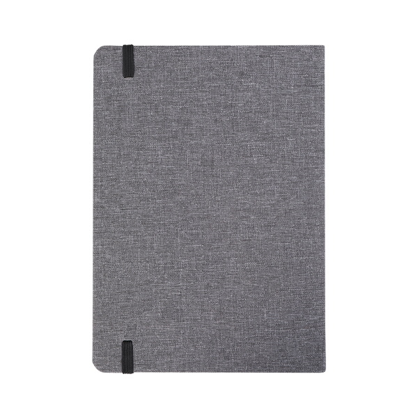 Notes Baines, szary z nadrukiem logo b