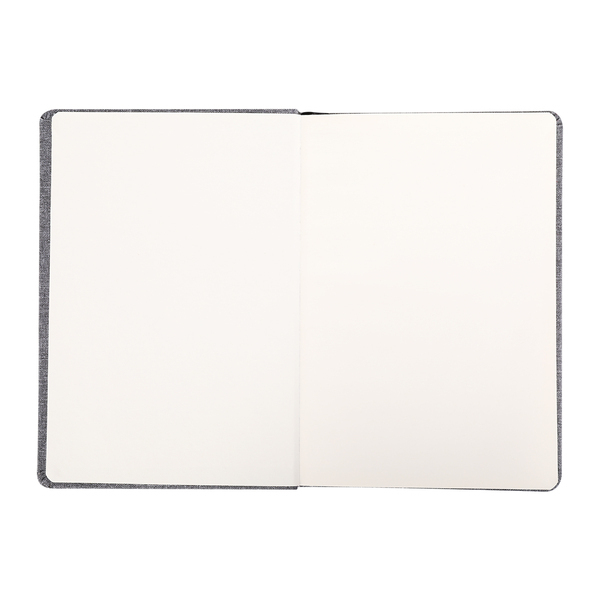 Notes Baines, szary z nadrukiem logo c
