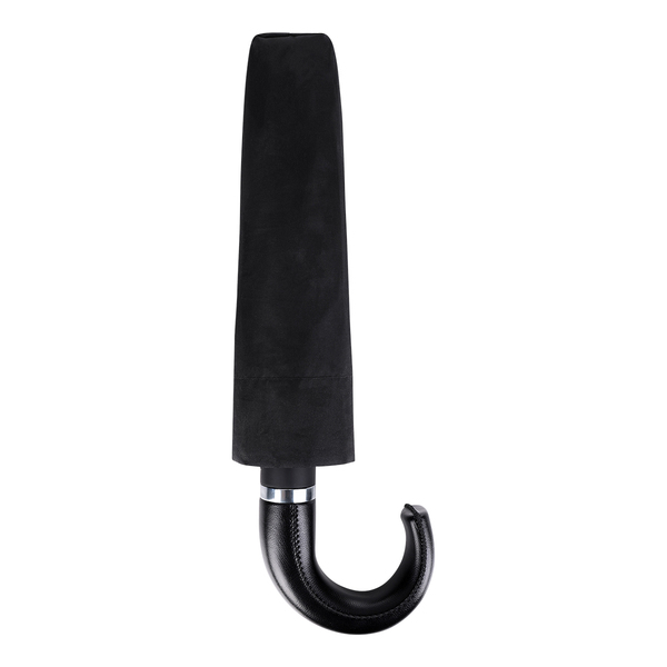 Parasol Colinton, czarny z nadrukiem logo e