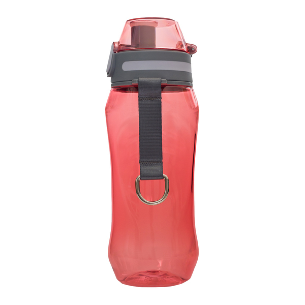 Bidon Primo 660 ml, czerwony z nadrukiem logo b