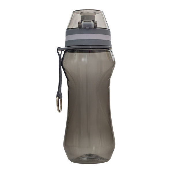 Bidon Primo 660 ml, szary z nadrukiem logo a
