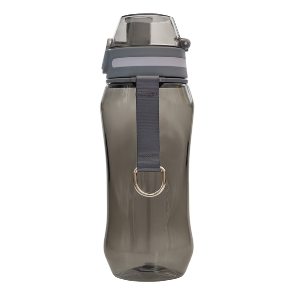 Bidon Primo 660 ml, szary z nadrukiem logo b