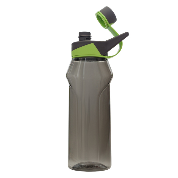 Bidon Next 620 ml , jasny zielony/szary z nadrukiem logo a