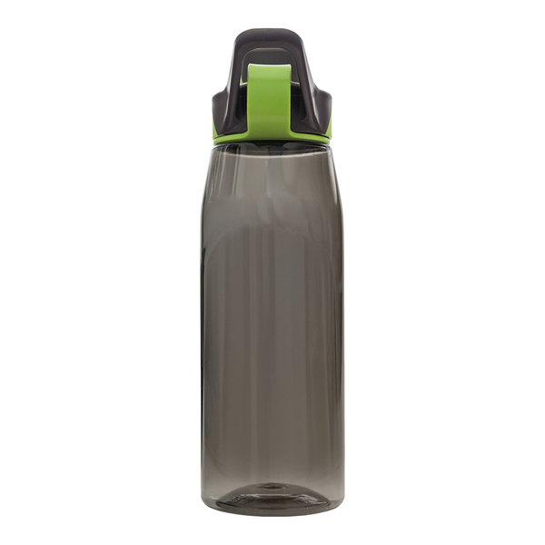 Bidon Next 620 ml , jasny zielony/szary z nadrukiem logo c