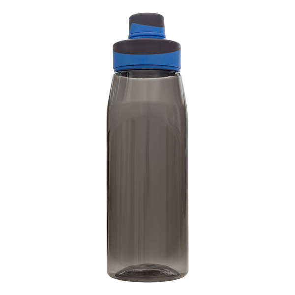 Bidon Next 620 ml , niebieski/szary z nadrukiem logo b