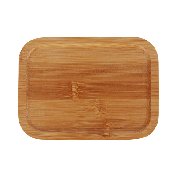 Stalowy lunch box Somerton 800 ml, srebrny z nadrukiem logo c