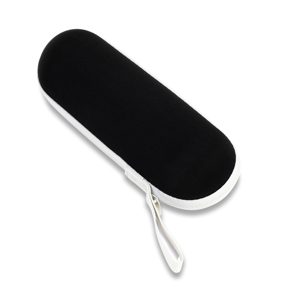 Parasol w etui Banff, czarny z nadrukiem logo c