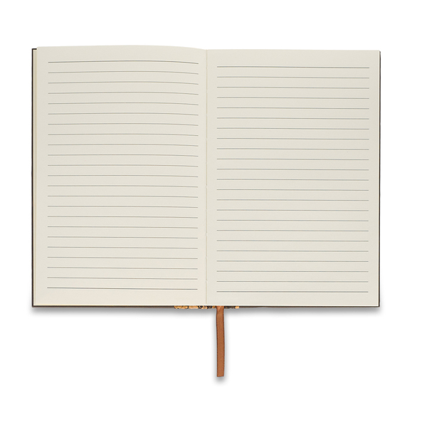 Notes A5 Mokka, brązowy z nadrukiem logo a