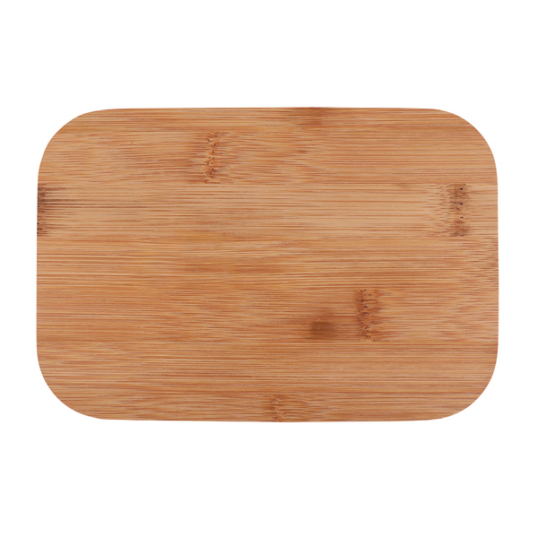 Zestaw na lunch Take Away, beżowy z nadrukiem logo f