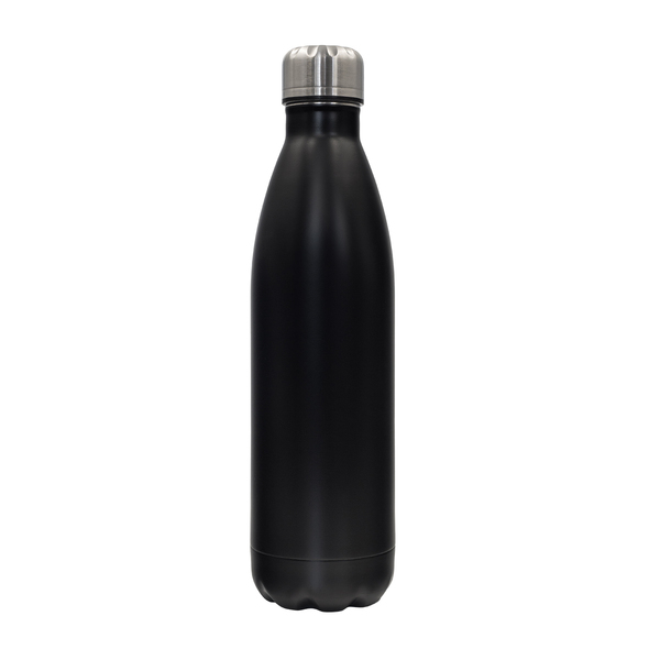 Butelka termiczna Tilcara 700 ml, czarny z nadrukiem logo a