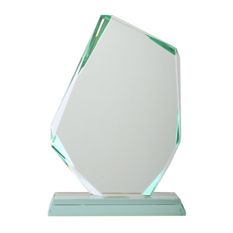 Trofeum Jewel, transparentny z nadrukiem logo c