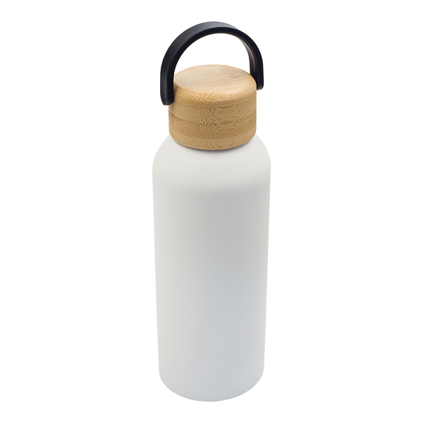 Butelka termiczna Astoria 500 ml, biały z nadrukiem logo - zdjęcie produktu