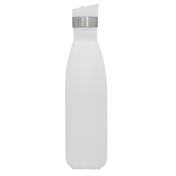 Butelka termiczna z ustnikiem 360° Yakima 550 ml, biały z nadrukiem logo a