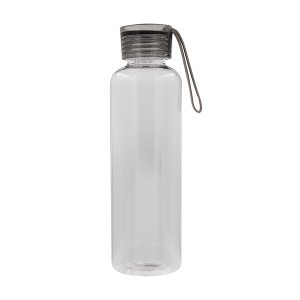 Butelka z tritanu Fiave 500 ml, transparentny z nadrukiem logo
