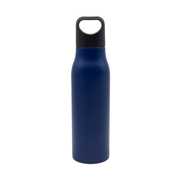 Butelka stalowa Bary 800 ml, granatowy