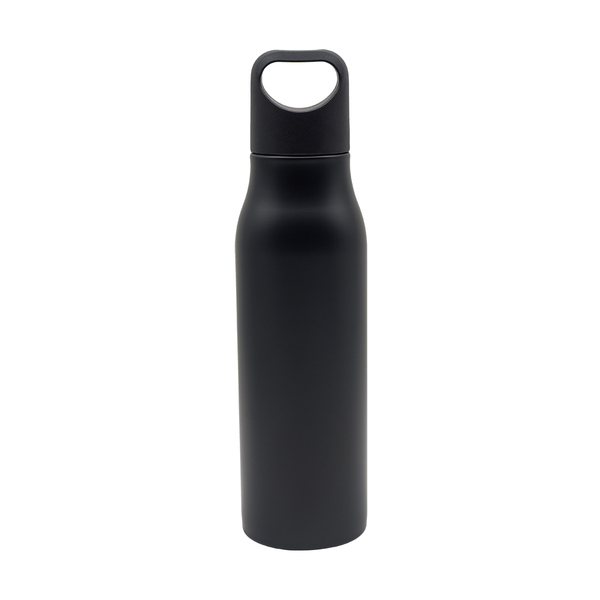 Butelka stalowa Bary 800 ml, czarny