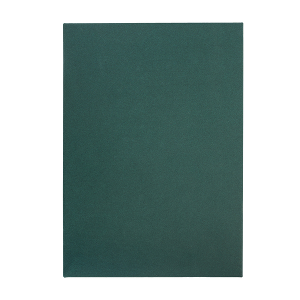 Notes 200 kartkowy w pudełku Amaro, ciemny zielony z nadrukiem logo d