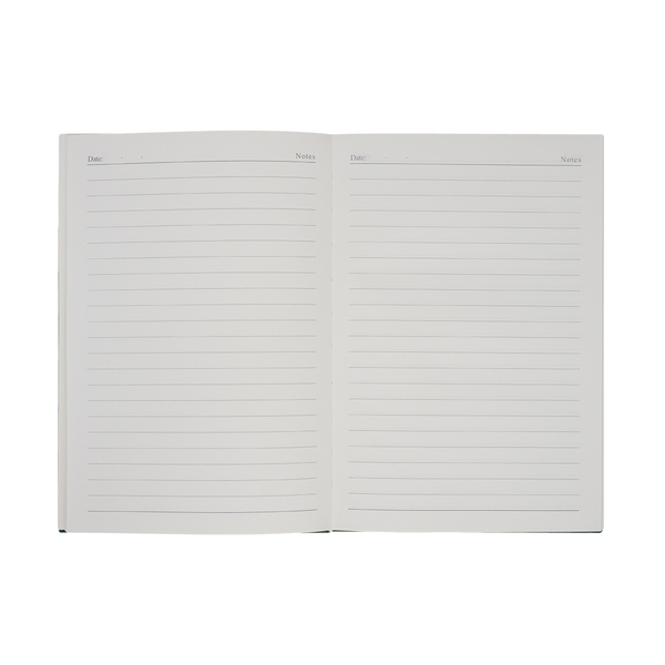 Notes 200 kartkowy w pudełku Amaro, ciemny zielony z nadrukiem logo e