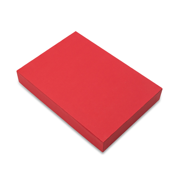Notes 200 kartkowy w pudełku Amaro, czerwony z nadrukiem logo b