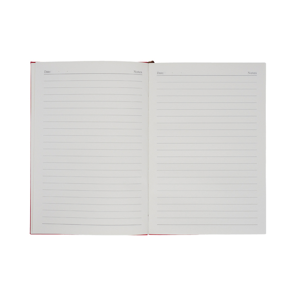 Notes 200 kartkowy w pudełku Amaro, czerwony z nadrukiem logo e