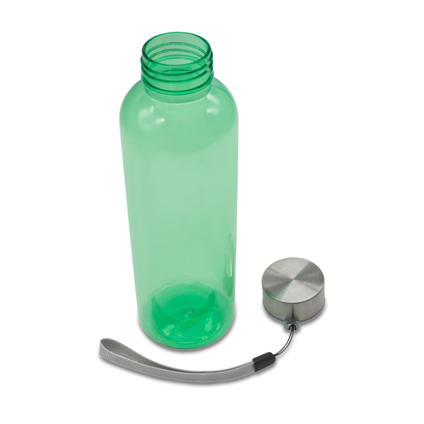 Butelka RPET Vetta 500 ml, zielony z nadrukiem logo b