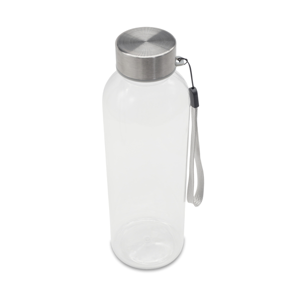 Butelka RPET Vetta 500 ml, transparentny z nadrukiem logo a