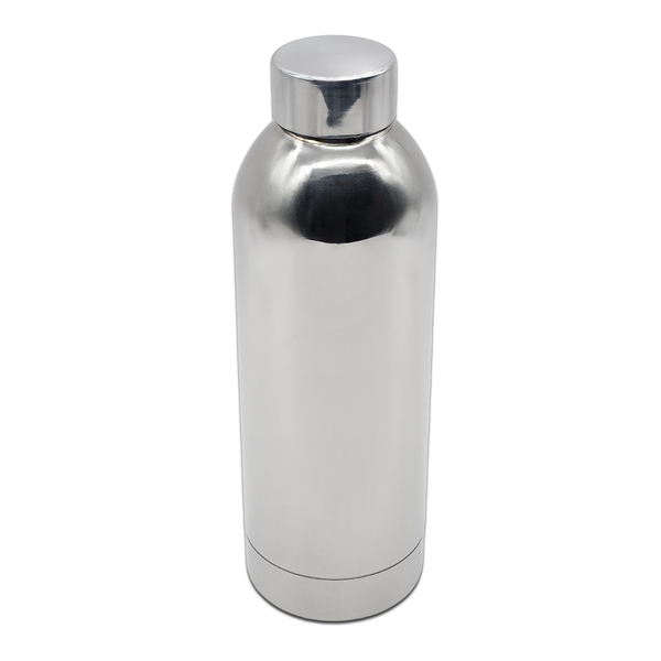 Butelka próżniowa Mendozi 500ml, srebrny z nadrukiem logo a