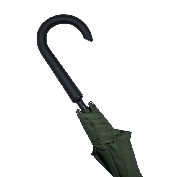 Parasol Lugano, ciemny zielony z nadrukiem logo c
