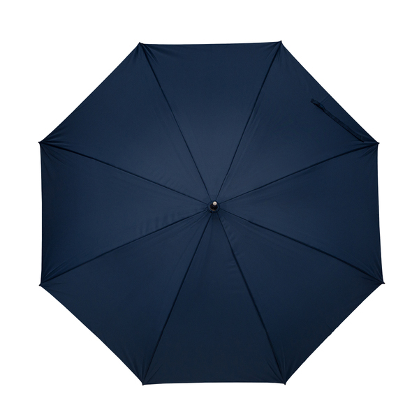 Parasol Lugano, granatowy z nadrukiem logo d