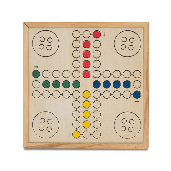 Gra 3w1 Triplay, beżowy z nadrukiem logo d