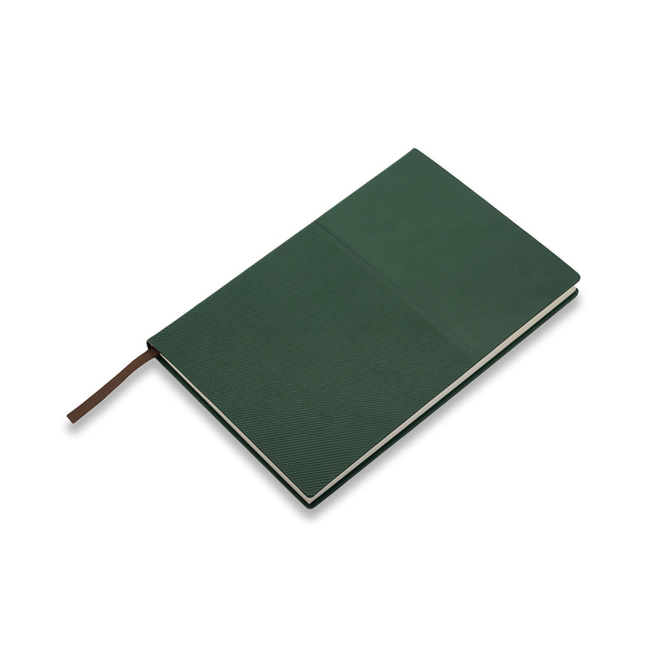 Notes Horizon, ciemny zielony z nadrukiem logo b