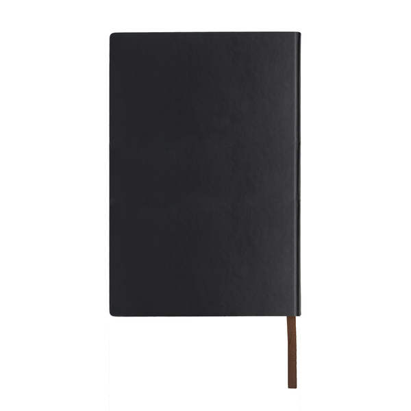 Notes Horizon, czarny z nadrukiem logo a