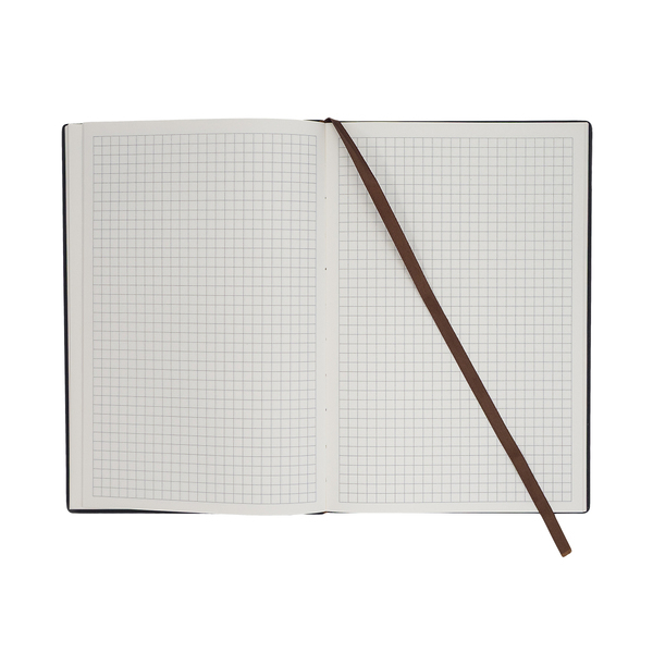 Notes Horizon, czarny z nadrukiem logo c