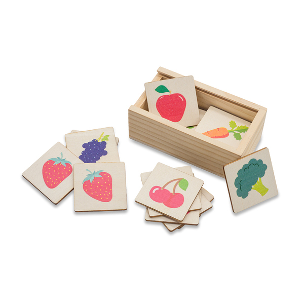 Gra memory Garden, beżowy z nadrukiem logo - zdjęcie produktu