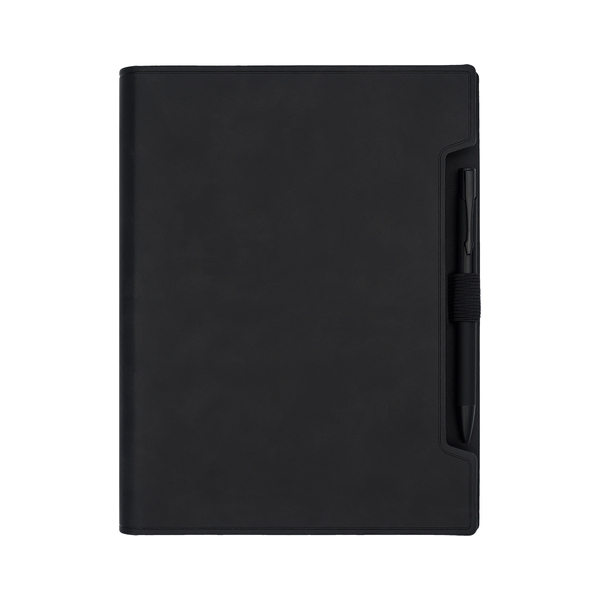 Organizer Agenda, czarny z nadrukiem logo b