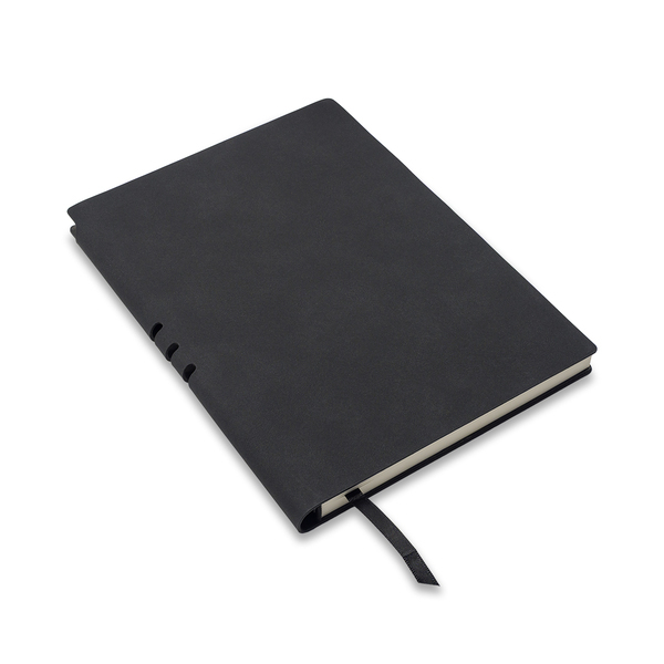 Notes Nest , czarny z nadrukiem logo b