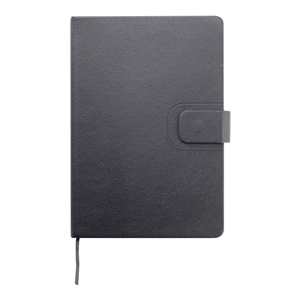 Zestaw upominkowy z kablem USB 2w1 Davos, czarny z nadrukiem logo b