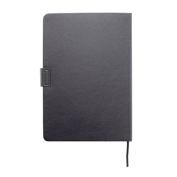 Zestaw upominkowy z kablem USB 2w1 Davos, czarny z nadrukiem logo c