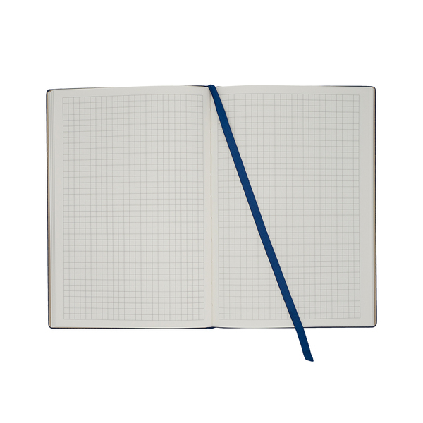 Notes Vista, granatowy z nadrukiem logo c