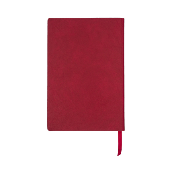 Notes Vista, czerwony z nadrukiem logo a