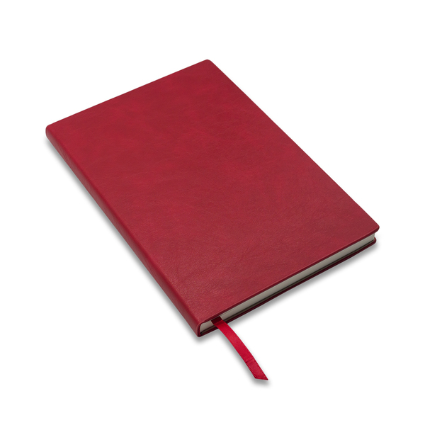 Notes Vista, czerwony z nadrukiem logo c