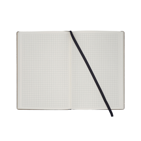 Notes Vista, czarny z nadrukiem logo c