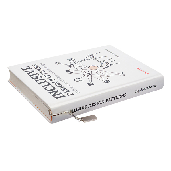 Zakładka do książki Libro, srebrny z nadrukiem logo b