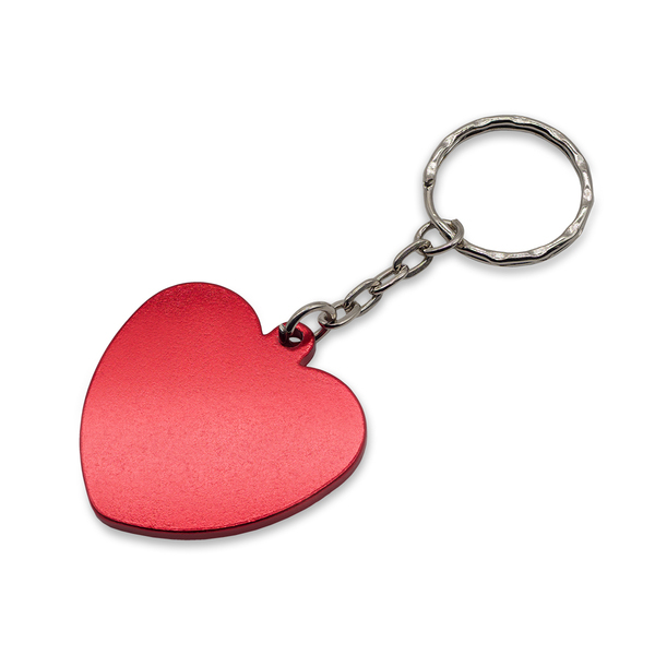 Brelok Amour, czerwony z grawerem logo - zdjęcie produktu