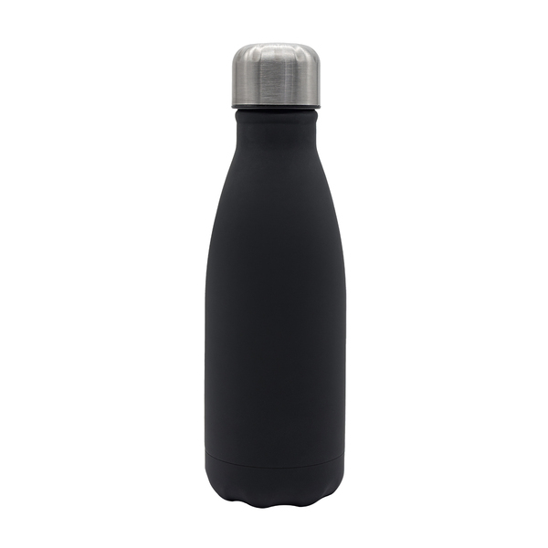 Butelka stalowa Madison 500 ml, czarny
