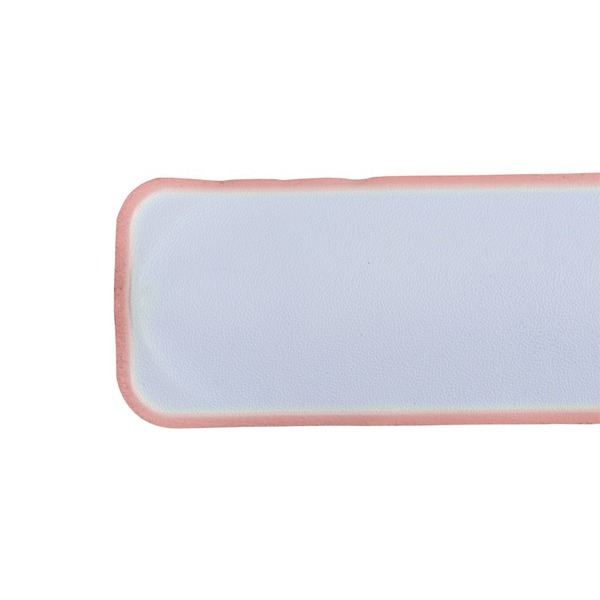 Opaska Snap band 30 cm, czerwony z nadrukiem logo b